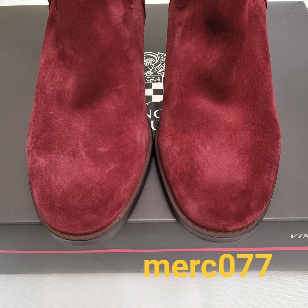 Vince Camuto Burgundy Heeled Boots